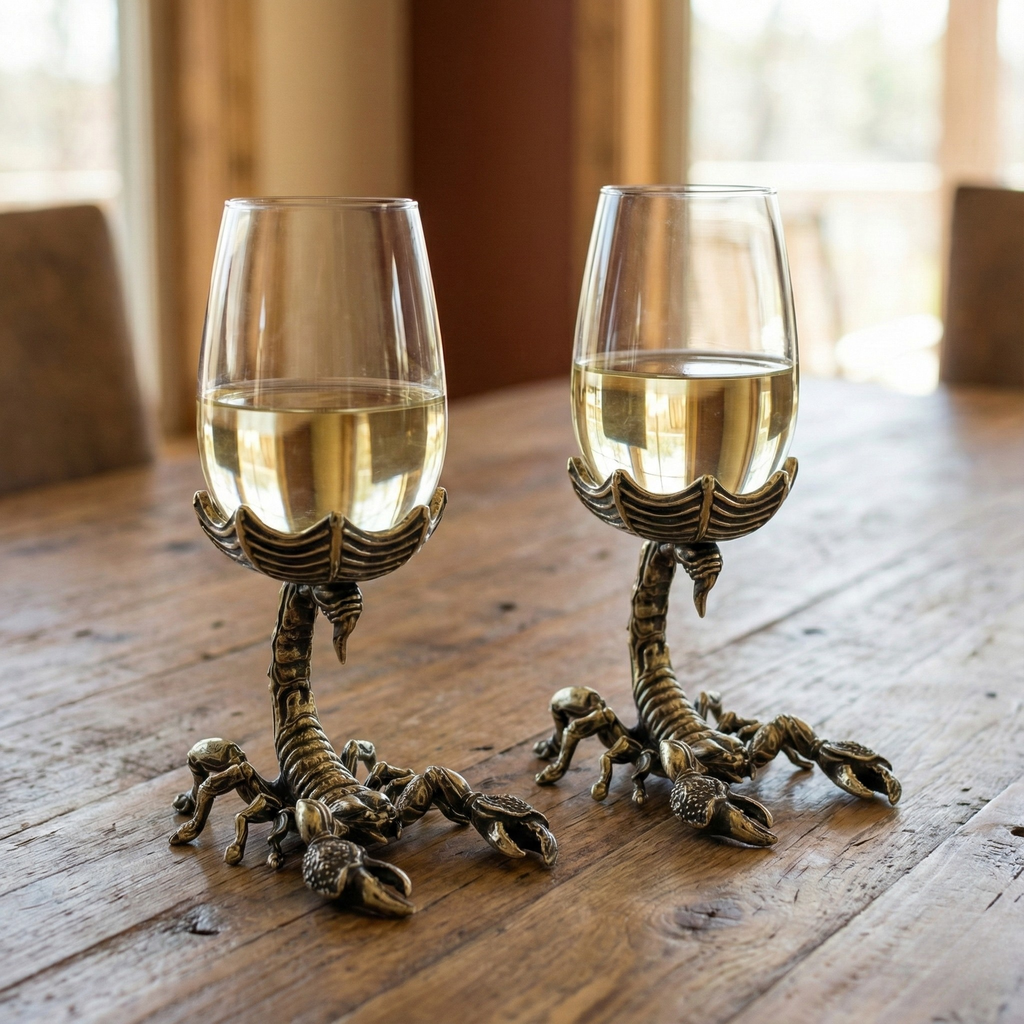 Scorpion Wine Glasses