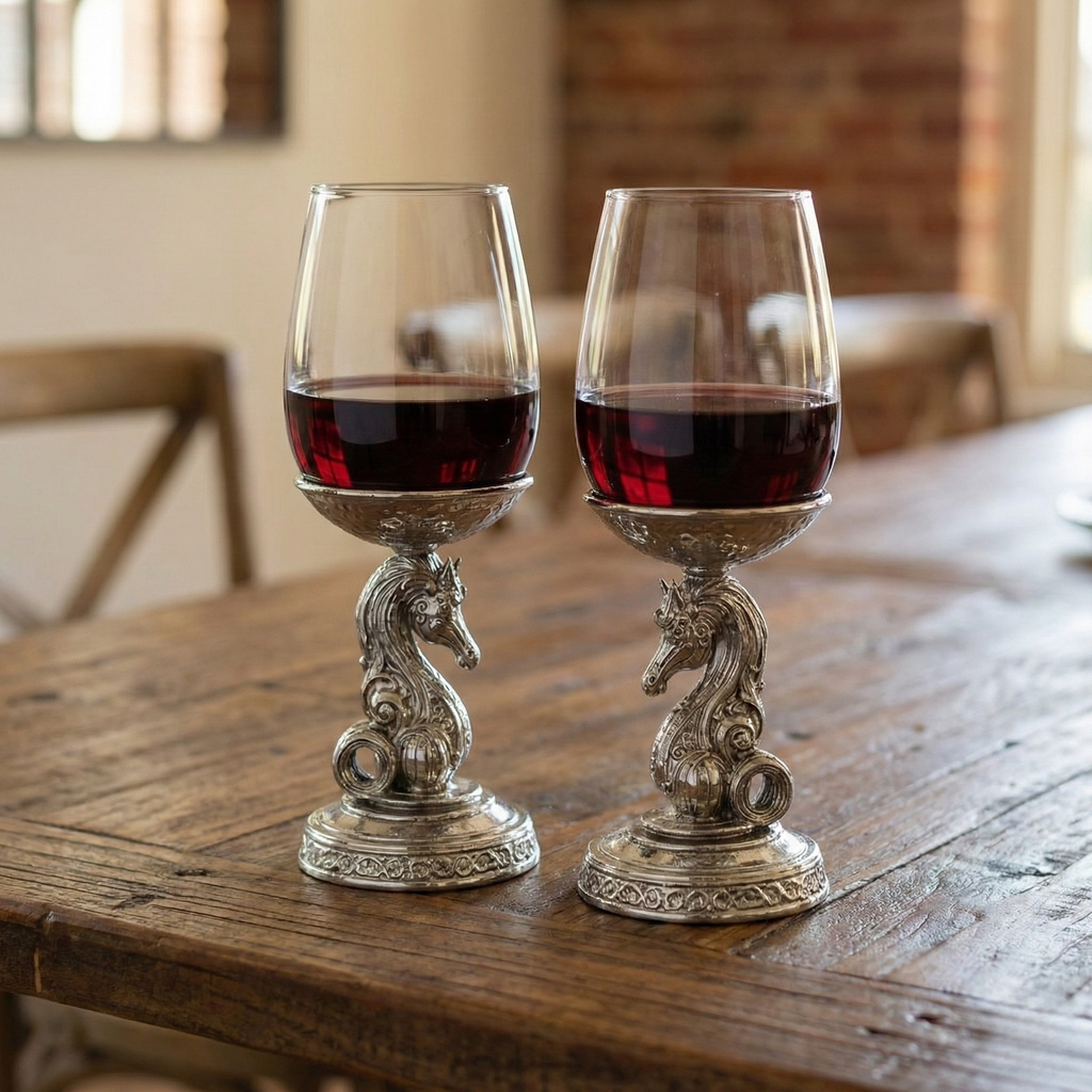 Noble Knight Wine Glasses