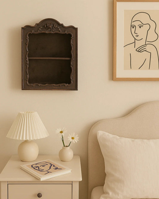 Retro French Storage Shelf