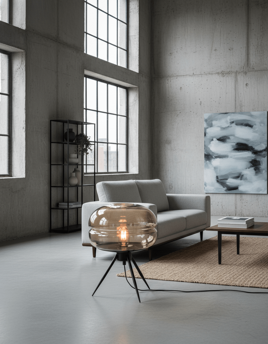 Odyssey Industrial Table Lamp