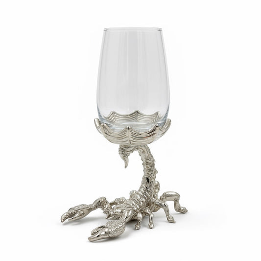 Set of 2/Set of 4 - Scorpion Wine Glasses