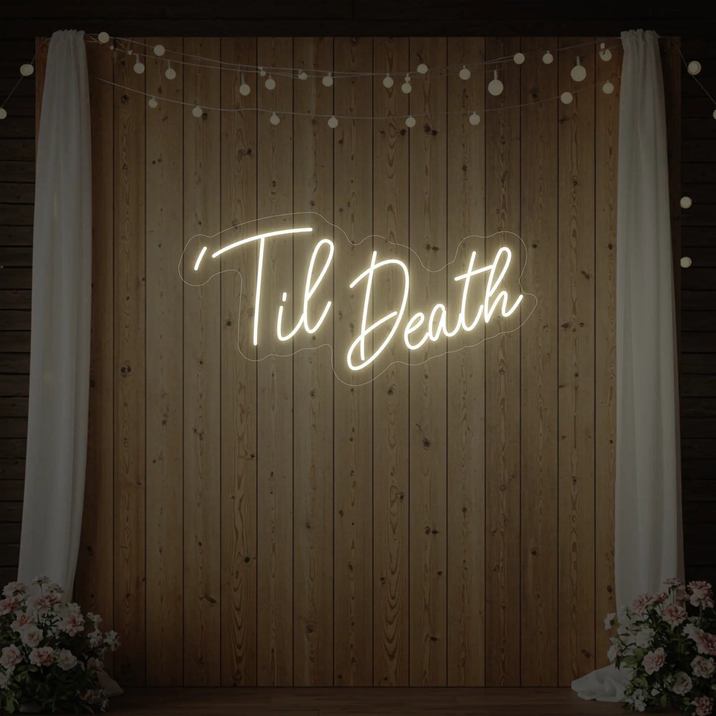 ’Til Death Neon Sign