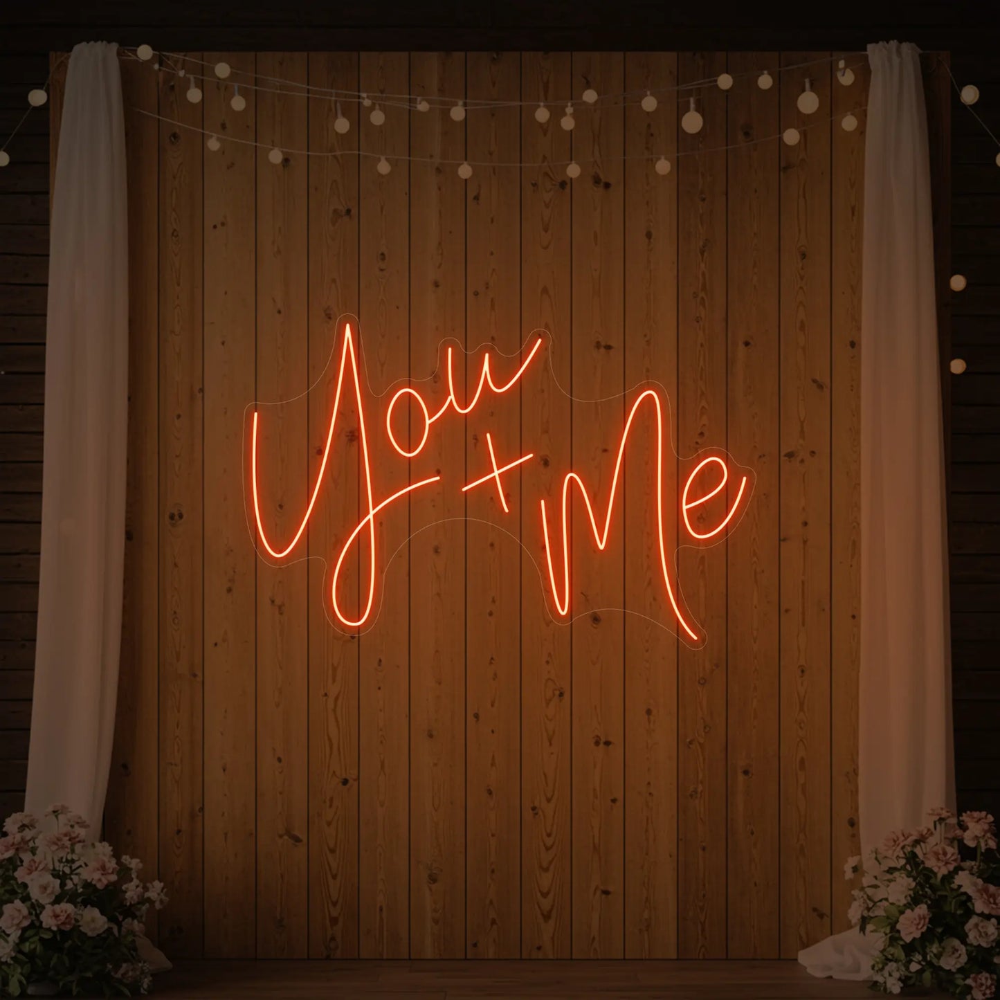 You+Me Neon Sign